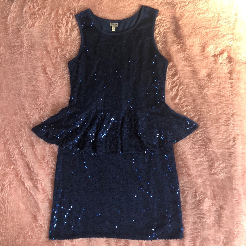 Blue dress
